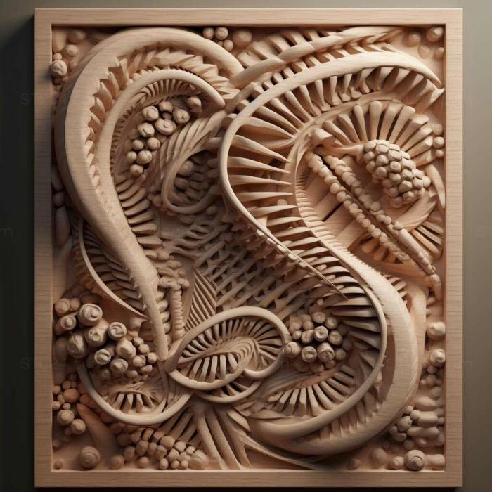 Patterns and decorations (stl dna 3, PATTERN_271) 3D models for cnc